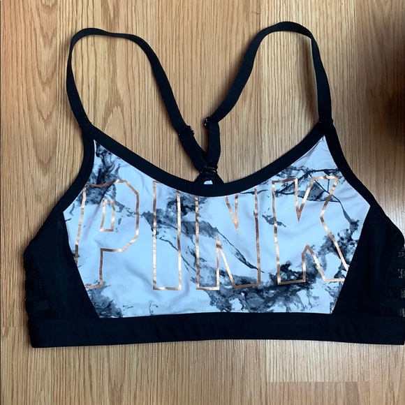 Pink Victoria Secret Ultimate Black & Grey Bra Top - Picture 3 of 5